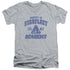 STAR TREK/OLD SCHOOL - S/S ADULT V-NECK 30/1 - ATHLETIC HEATHER