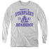 STAR TREK/OLD SCHOOL - YOUTH LONG SLEEVE TEE - ATHLETIC HEATHER