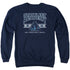 STAR TREK/STARFLEET ACADEMY EARTH - ADULT CREWNECK SWEATSHIRT - NAVY