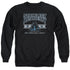 STAR TREK/STARFLEET ACADEMY EARTH - ADULT CREWNECK SWEATSHIRT - BLACK