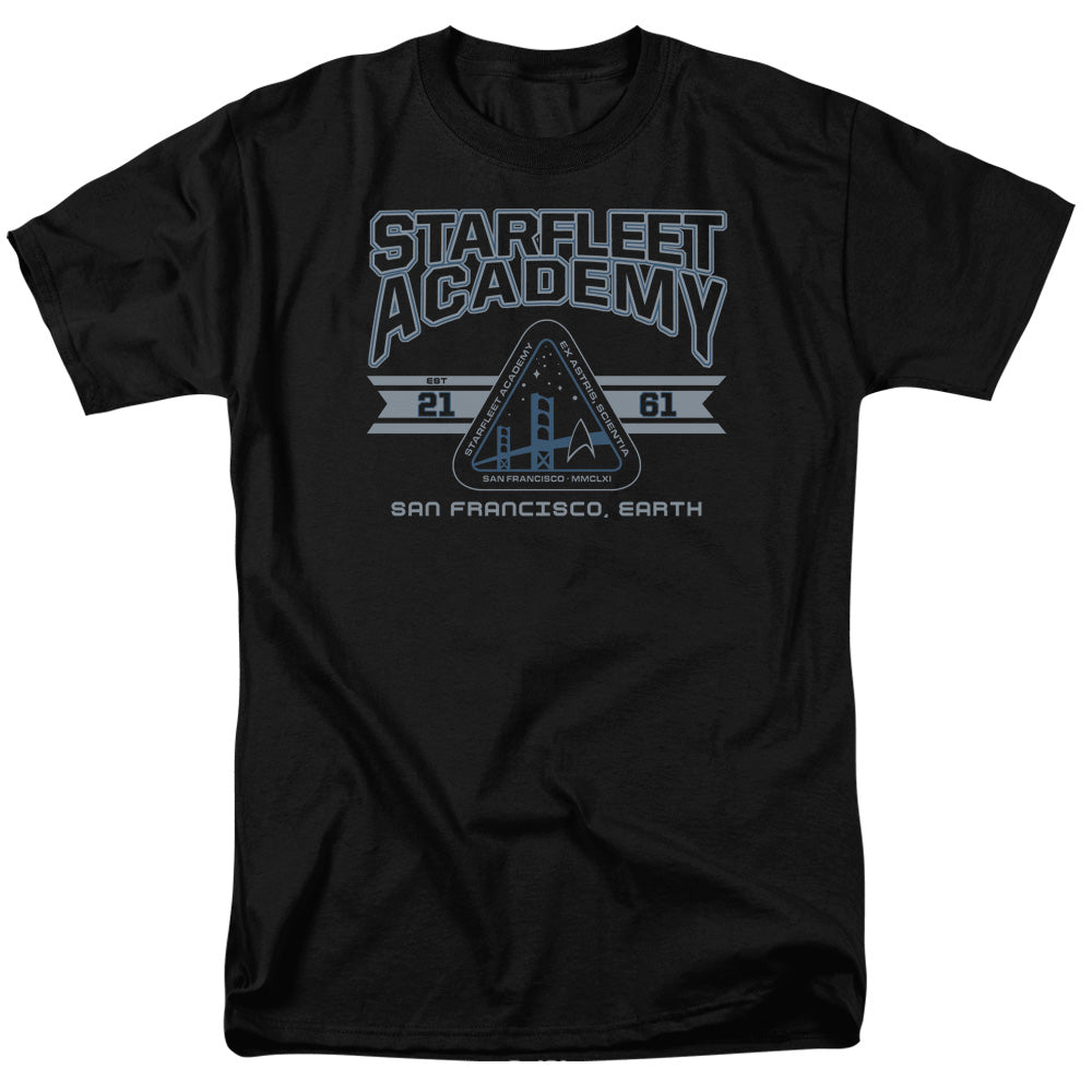 STAR TREK/STARFLEET ACADEMY EARTH - S/S ADULT 18/1 - BLACK