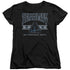 STAR TREK/STARFLEET ACADEMY EARTH - S/S WOMENS TEE - BLACK