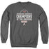 STAR TREK/CHAMPIONS - ADULT CREWNECK SWEATSHIRT - CHARCOAL