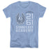 STAR TREK/2161 - S/S WOMENS TEE - CAROLINA BLUE