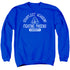 STAR TREK/VARSITY - ADULT CREWNECK SWEATSHIRT - ROYAL BLUE