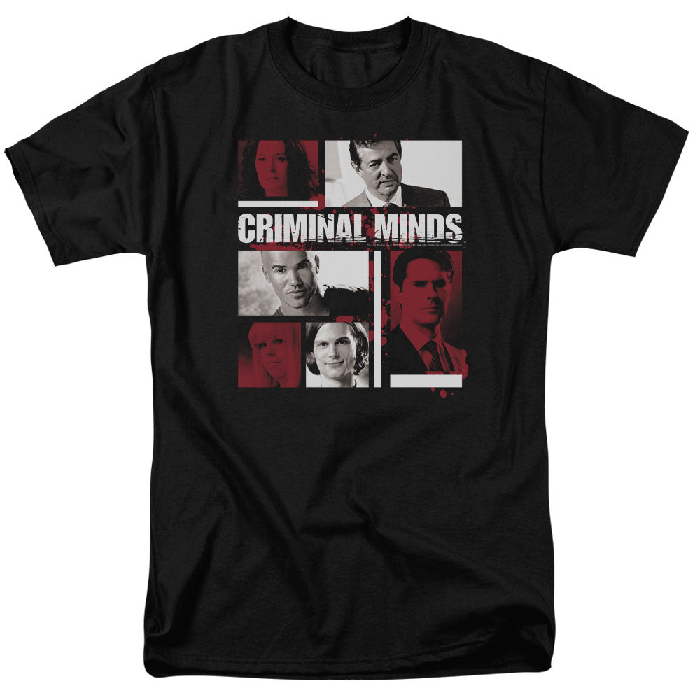 CRIMINAL MINDS/CHARACTER BOXES - S/S ADULT 18/1 - BLACK