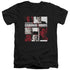 CRIMINAL MINDS/CHARACTER BOXES - S/S ADULT V-NECK 30/1 - BLACK