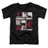 CRIMINAL MINDS/CHARACTER BOXES - S/S TODDLER TEE - BLACK