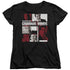 CRIMINAL MINDS/CHARACTER BOXES - S/S WOMENS TEE - BLACK