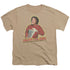 MORK & MINDY/MORK IRON ON - S/S YOUTH 18/1 - SAND
