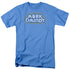 MORK & MINDY/DISTRESSED MORK LOGO - S/S ADULT 18/1 - CAROLINA BLUE