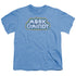 MORK & MINDY/DISTRESSED MORK LOGO - S/S YOUTH 18/1 - CAROLINA BLUE