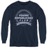 FAMILY TIES/YOUNG REPUBLICANS CLUB - YOUTH LONG SLEEVE TEE - NAVY