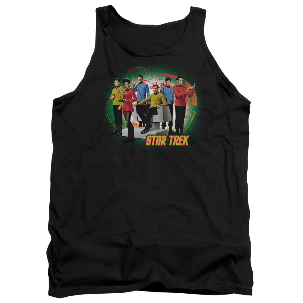 STAR TREK/ENTERPRISES FINEST - ADULT TANK - BLACK
