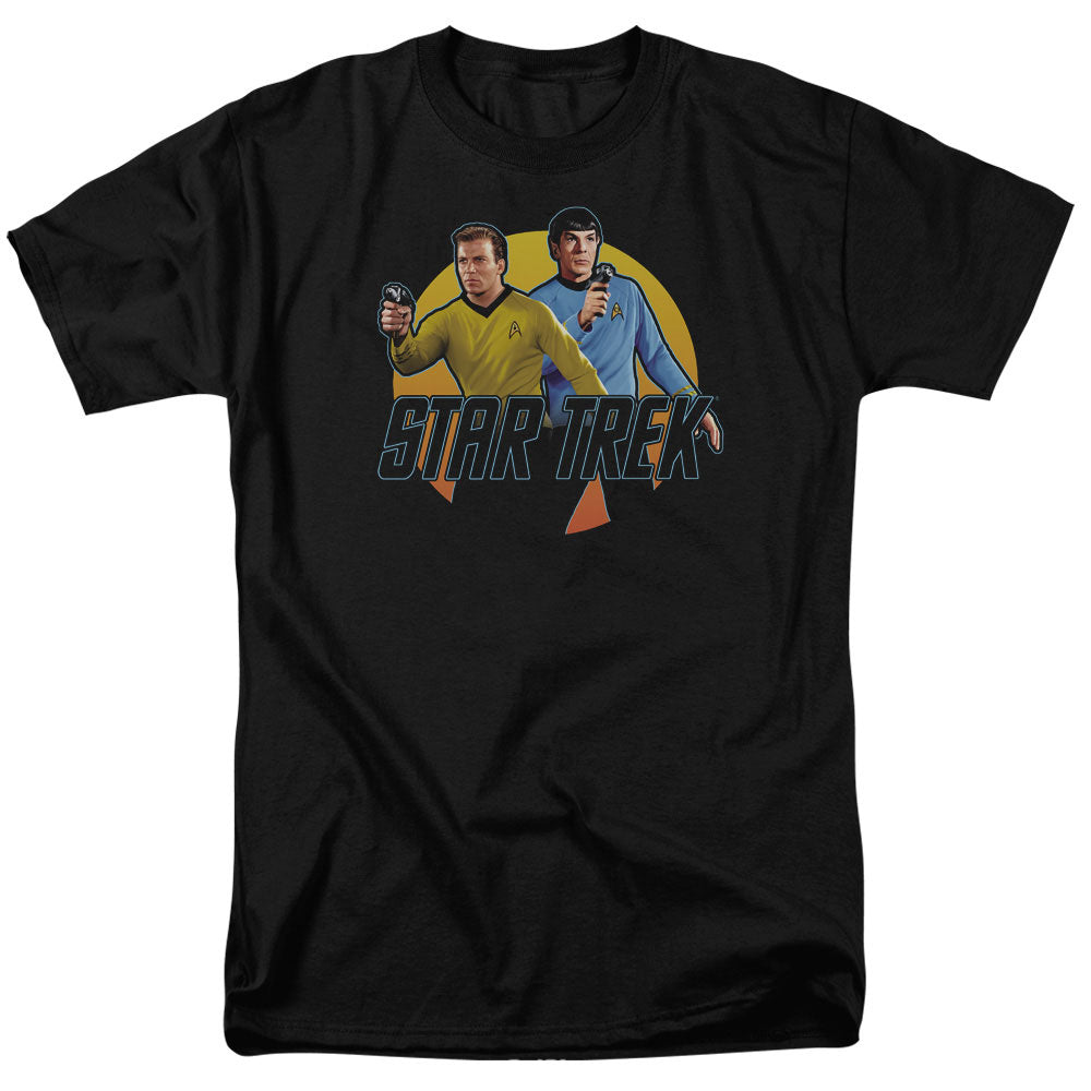 STAR TREK/PHASERS READY - S/S ADULT 18/1 - BLACK