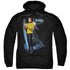 STAR TREK/GALACTIC KIRK - ADULT PULLOVER HOODIE - BLACK