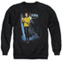 STAR TREK/GALACTIC KIRK - ADULT CREWNECK SWEATSHIRT - BLACK