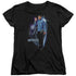 STAR TREK/GALACTIC SPOCK - S/S WOMENS TEE - BLACK