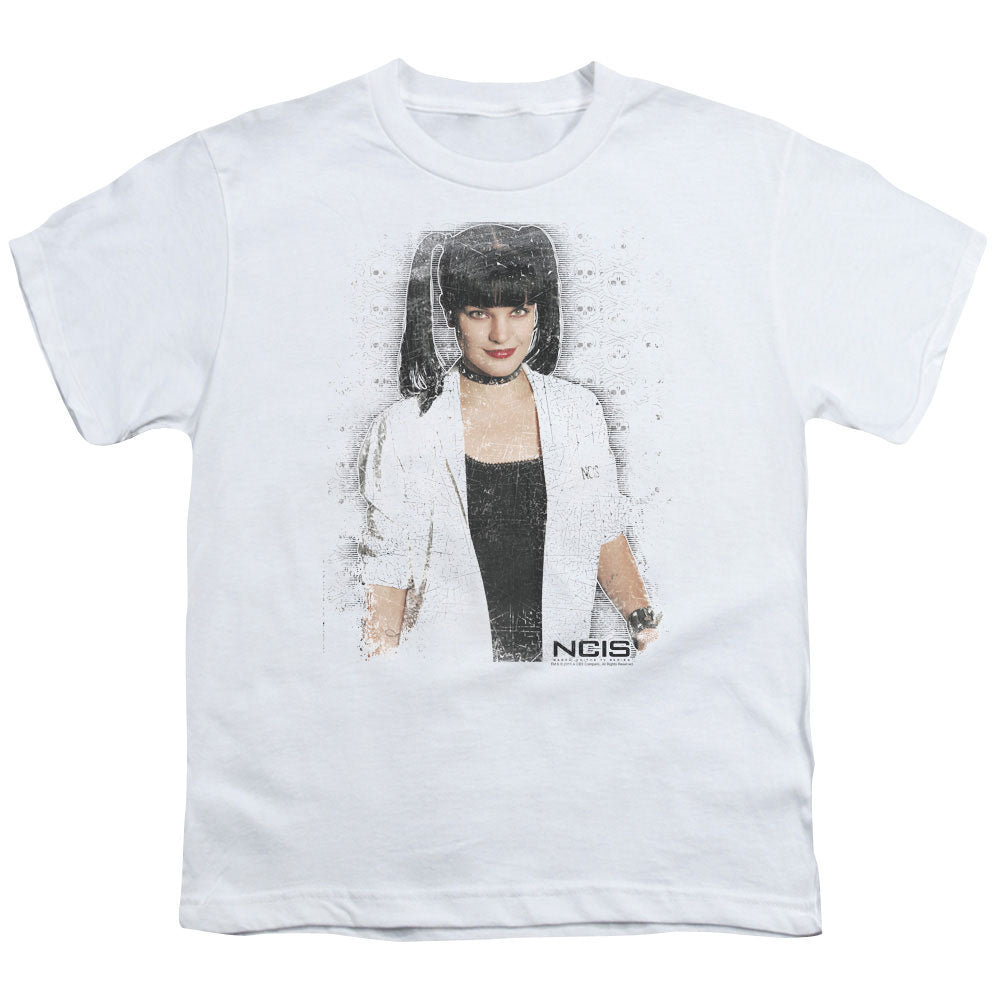 NCIS/ABBY SKULLS - S/S YOUTH 18/1 - WHITE