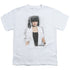 NCIS/ABBY SKULLS - S/S YOUTH 18/1 - WHITE