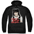 NCIS/GEEK TALK - ADULT PULLOVER HOODIE - BLACK