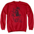 NCIS/SUNNY DAY - ADULT CREWNECK SWEATSHIRT - RED