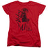 NCIS/SUNNY DAY - S/S WOMENS TEE - RED
