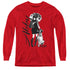 NCIS/SUNNY DAY - YOUTH LONG SLEEVE TEE - RED