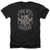 MIGHTY MOUSE/THE BIG CHEESE - ADULT HEATHER - BLACK