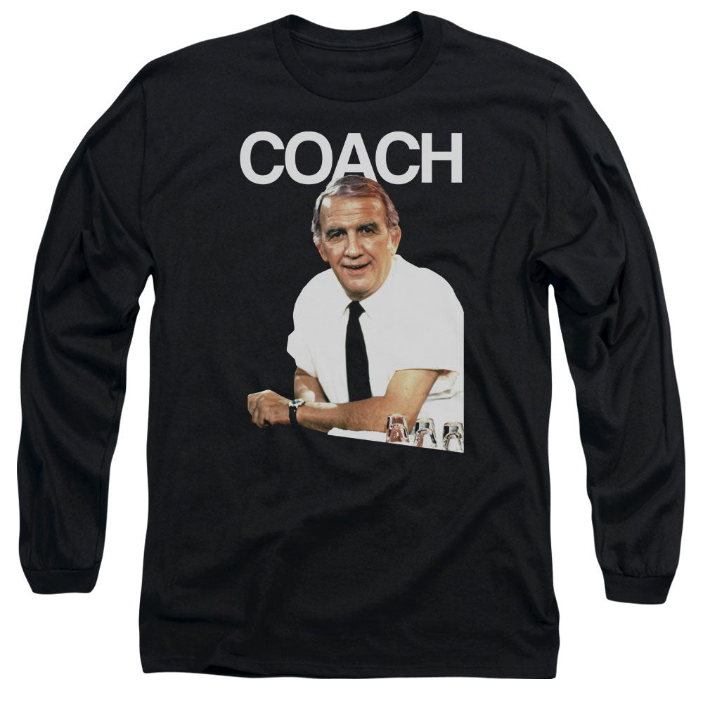 CHEERS/COACH - L/S ADULT 18/1 - BLACK