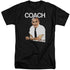 CHEERS/COACH - S/S ADULT TALL 18/1 - BLACK