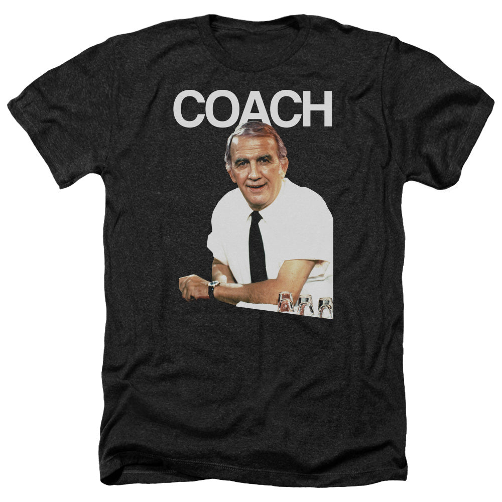 CHEERS/COACH - ADULT HEATHER - BLACK