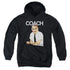 CHEERS/COACH - YOUTH PULLOVER HOODIE - BLACK