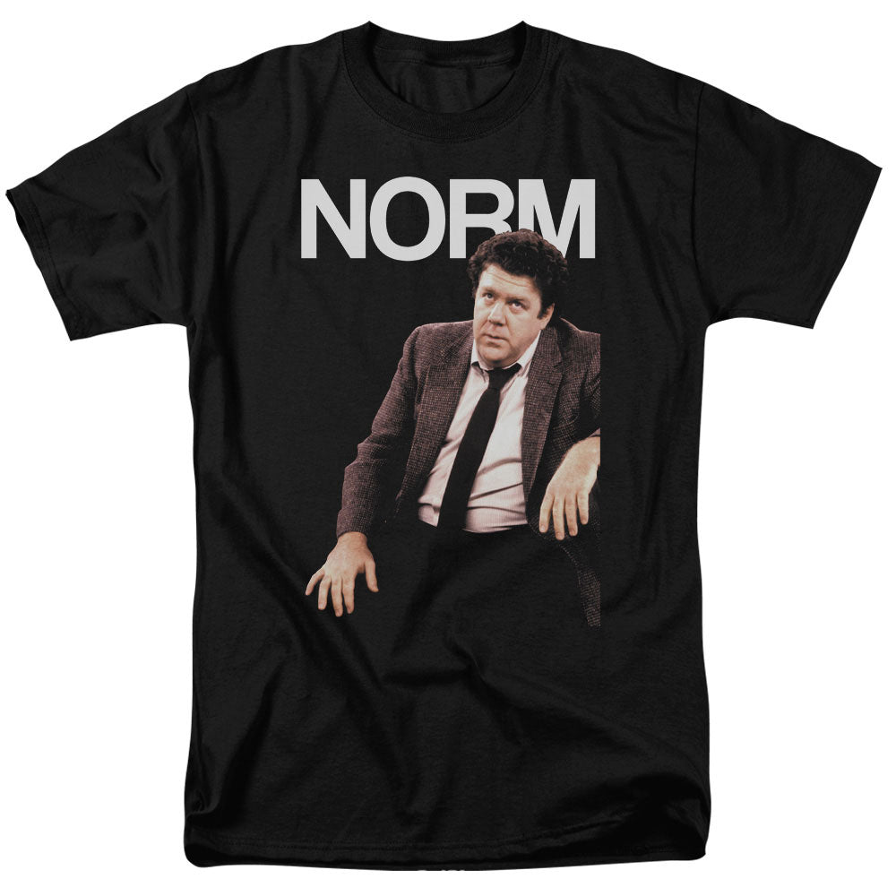 CHEERS/NORM - S/S ADULT 18/1 - BLACK