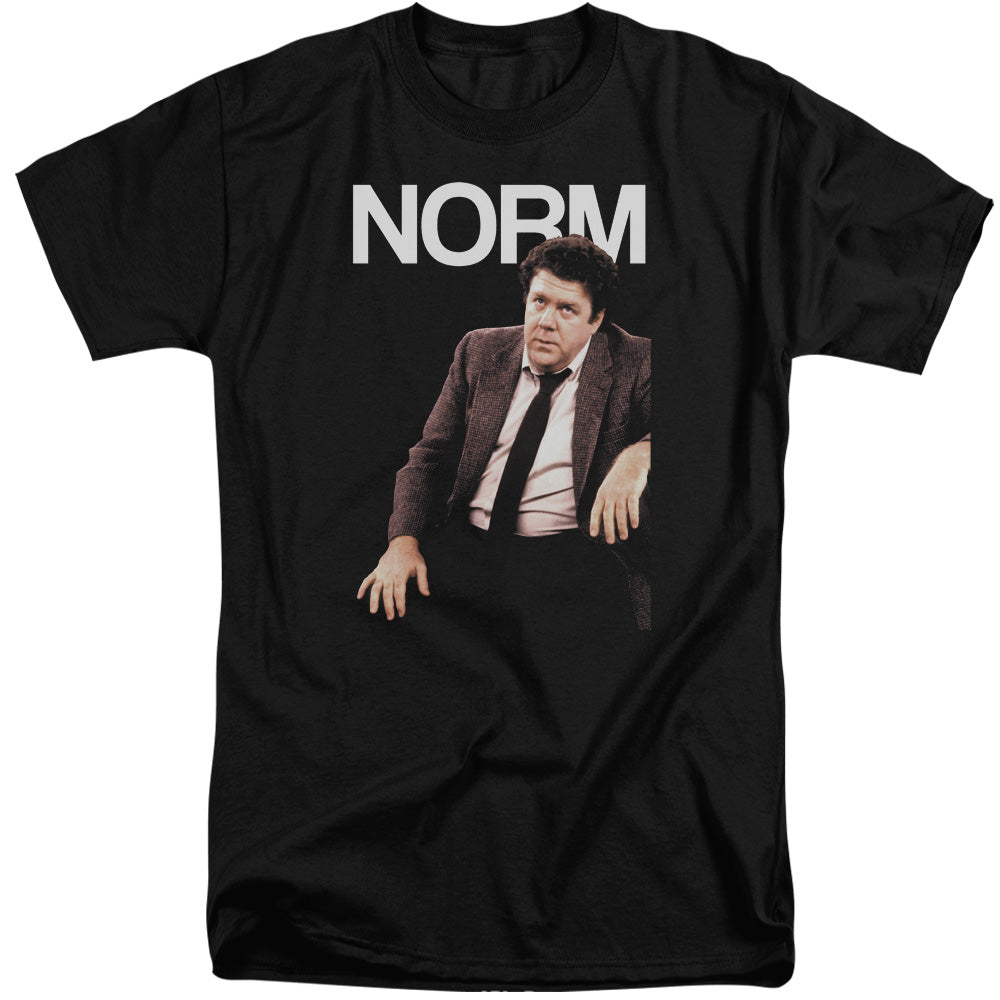 CHEERS/NORM - S/S ADULT TALL 18/1 - BLACK