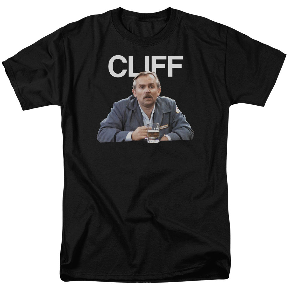 CHEERS/CLIFF - S/S ADULT 18/1 - BLACK