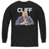 CHEERS/CLIFF - YOUTH LONG SLEEVE TEE - BLACK