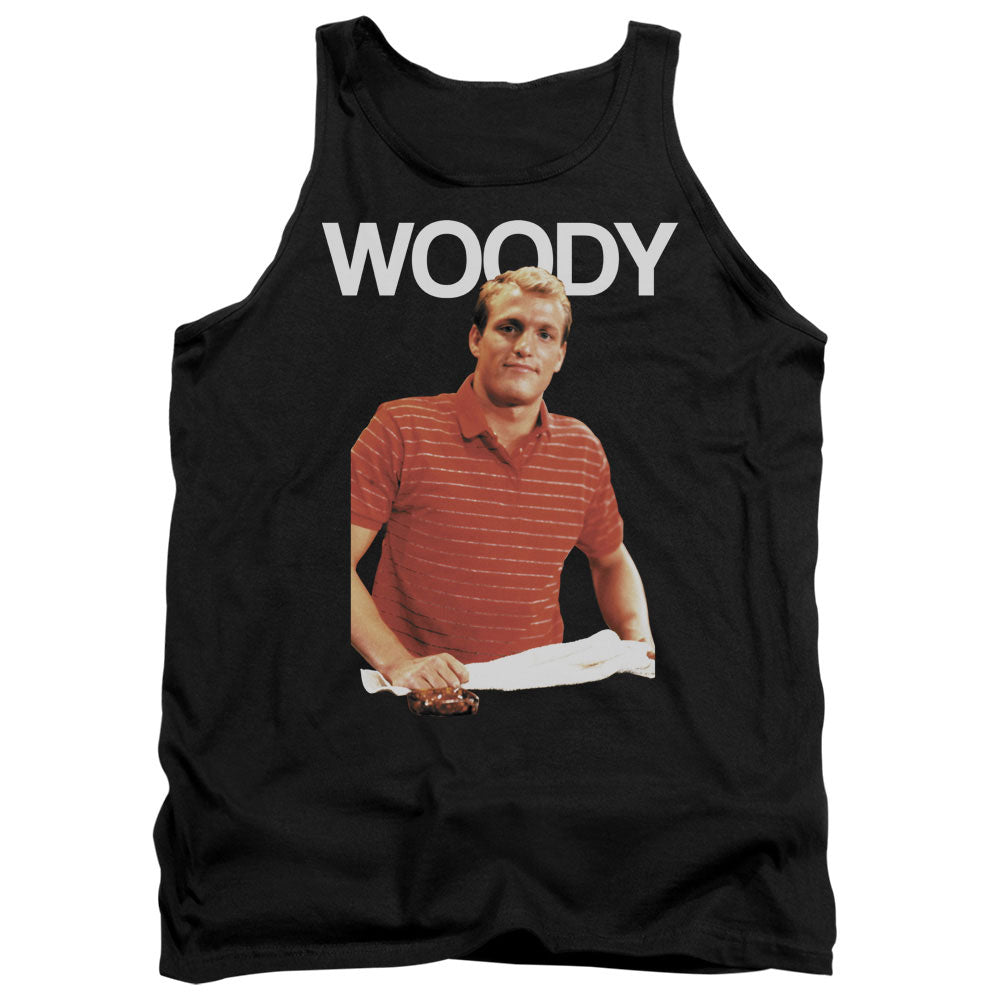 CHEERS/WOODY - ADULT TANK - BLACK