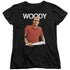 CHEERS/WOODY - S/S WOMENS TEE - BLACK