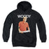 CHEERS/WOODY - YOUTH PULLOVER HOODIE - BLACK