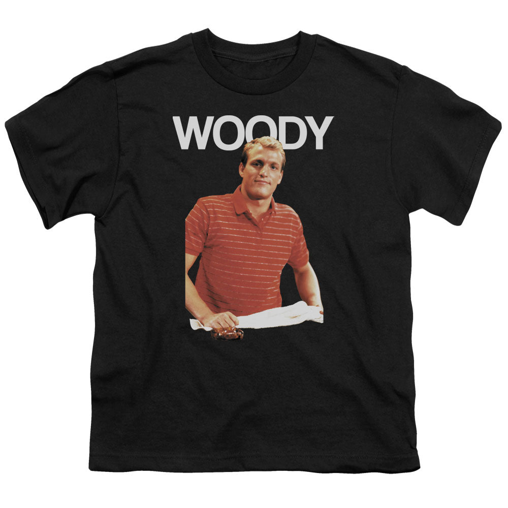CHEERS/WOODY - S/S YOUTH 18/1 - BLACK
