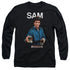 CHEERS/SAM - L/S ADULT 18/1 - BLACK