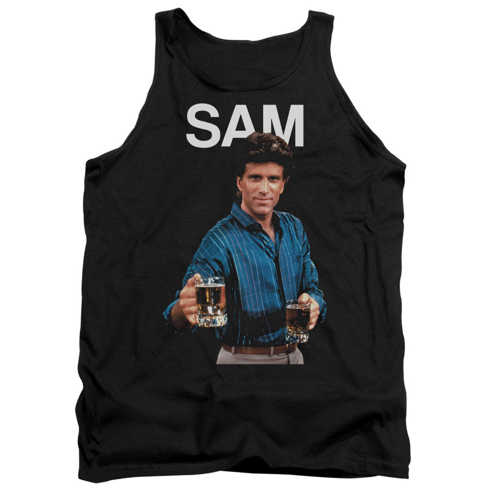 CHEERS/SAM - ADULT TANK - BLACK
