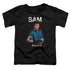 CHEERS/SAM - S/S TODDLER TEE - BLACK