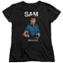 CHEERS/SAM - S/S WOMENS TEE - BLACK