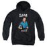 CHEERS/SAM - YOUTH PULLOVER HOODIE - BLACK