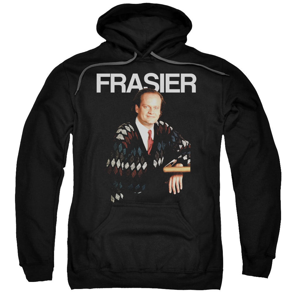 CHEERS/FRASIER - ADULT PULLOVER HOODIE - BLACK