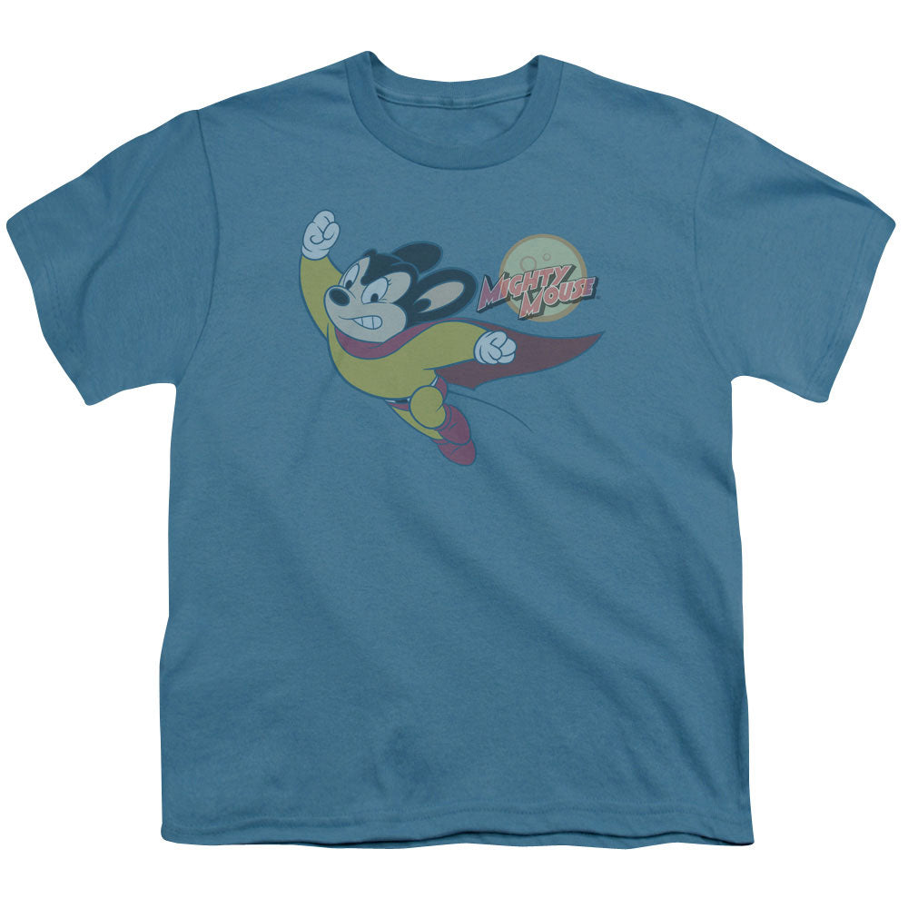 MIGHTY MOUSE/TO THE SKY - S/S YOUTH 18/1 - SLATE