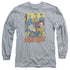 STAR TREK/VINTAGE COLLAGE - L/S ADULT 18/1 - ATHLETIC HEATHER