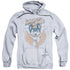 MIGHTY MOUSE/FLYING WITH PURPOSE - ADULT PULLOVER HOODIE - ATHLETIC HEATHER